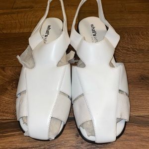 Aerosols Leather Sandals
